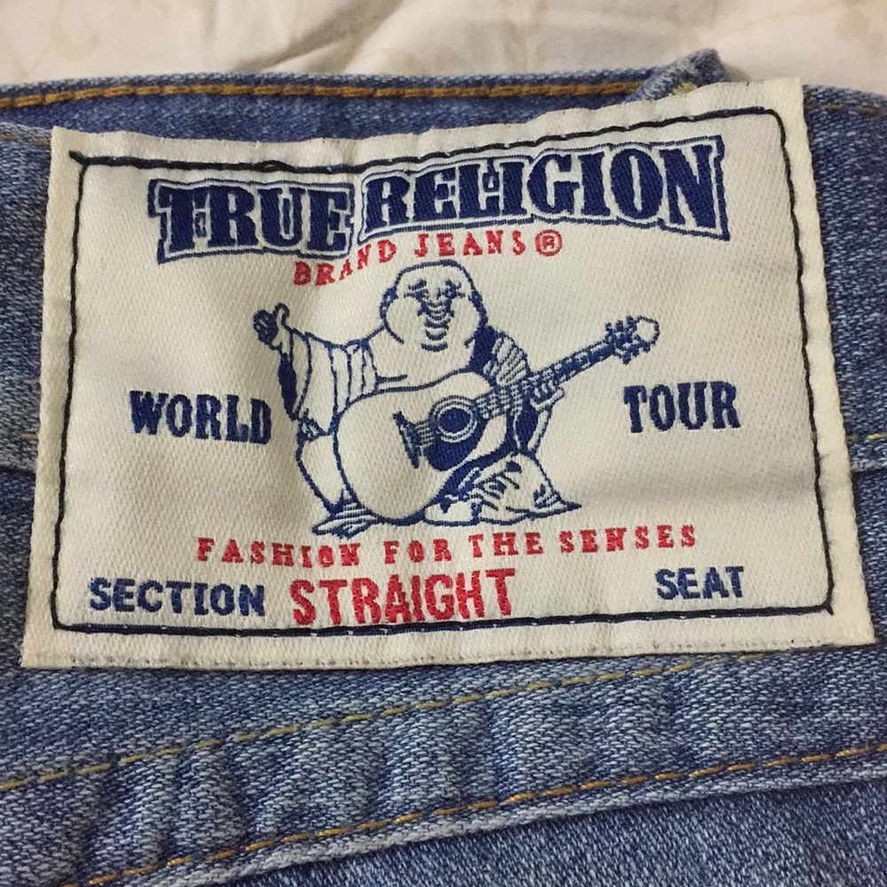 True Religion Jean Section (Straight) Worn Twice